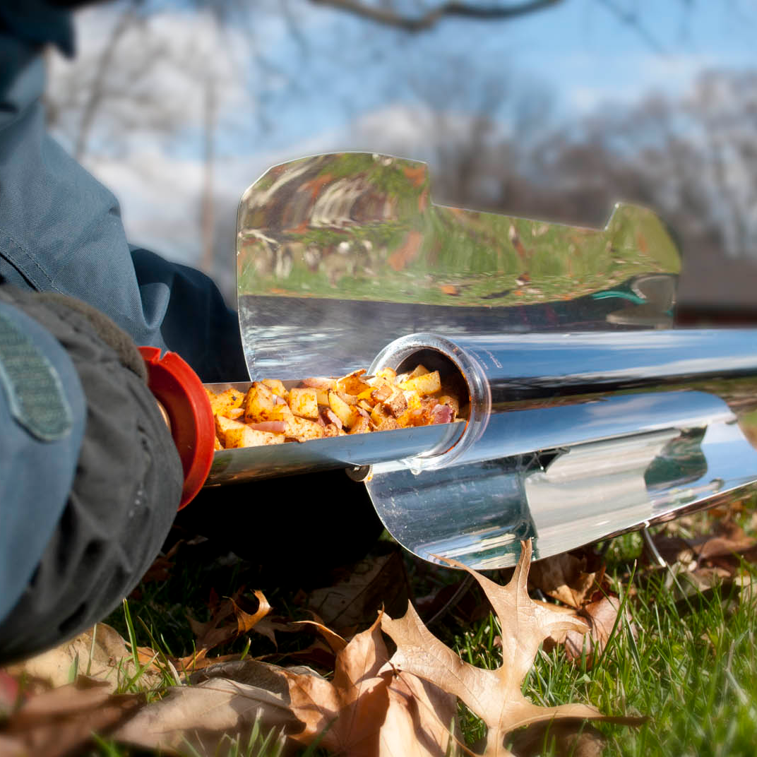 Small solar cooker design can have big implications